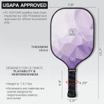 USAPA Approved Carbon Fiber Pickleball Paddle Set