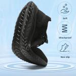 Women's Lightweight Slip-On Athletic Sneakers - Black