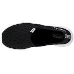 adidas Cloudfoam Lite Racer Slip-On Sneakers, Black/White