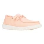 Hey Dude Women's Peach Wendy Stretch Sneakers, Size 6