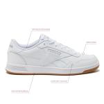 Reebok Women's Court Advance Sneakers in White/Grey