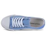 Fashionable Blue Women's Canvas Tennis Sneakers
