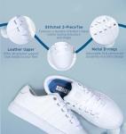 K-Swiss Men's Court Pro II Sneakers, White/Silver