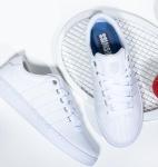 K-Swiss Men's Court Pro II Sneakers, White/Silver