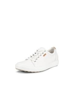 ECCO Women's Soft 7 White Sneakers, Size 9-9.5