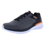 Fila Men's Memory Core Calibration Sneaker, Black/Orange