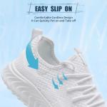 YRLTYO Women's Lightweight Slip-On Gym Sneakers