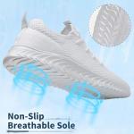 YRLTYO Women's Lightweight Slip-On Gym Sneakers