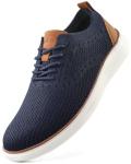 Men's Casual Dress Sneakers – Lightweight Navy Oxfords