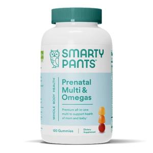 SmartyPants Prenatal Multivitamin Gummies, 120 Count