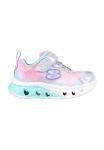 Skechers Girls Lavender Heart Lights Sneakers, Size 11
