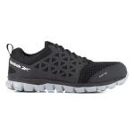 Reebok Men's Black Sublite Cushion Athletic Sneakers