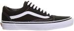 Vans Old Skool Sneakers, Black/White, Size 4.5 UK