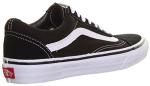 Vans Old Skool Sneakers, Black/White, Size 4.5 UK