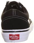 Vans Old Skool Sneakers, Black/White, Size 4.5 UK