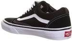Vans Old Skool Sneakers, Black/White, Size 4.5 UK