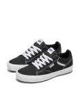 Vans Men's Seldan Black Canvas Sneakers 10 UK