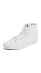 Vans SK-8 High Top Sneakers in True White