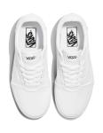Vans Women's Ward Platform White Canvas Sneakers