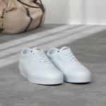 Vans Women's Ward Platform White Canvas Sneakers