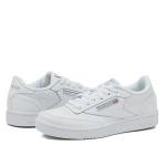 Reebok Club C Sneakers in White/Sheer Grey