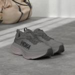 Hoka One One Men's Bondi 8 Sharkskin Trainers 11