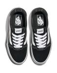 Vans Women's WM Ward Black Suede Sneakers