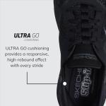 Skechers Men's Max Cushion Slip-Ins, Black Sneakers