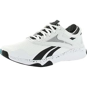 Reebok Women's HIIT Training Shoe, White/Black/Teal - Size 6
