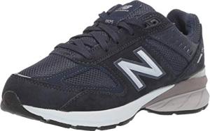 New Balance 990v5 Kids' Sneakers, Navy, Size 11.5