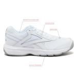 Reebok Women's White Walking Shoe, Size 9