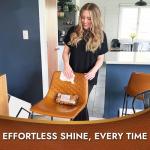 Air Jungles 3-in-1 Leather Cleaner Wipes 70 Count