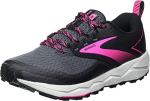 Brooks Women's Division 2 Running Shoe, Black/Pink, 38 EU