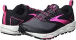 Brooks Women's Division 2 Running Shoe, Black/Pink, 38 EU