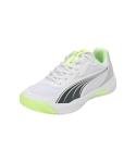 PUMA Men's Nova Court Pickleball Sneakers - White/Blue/Apple