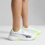 PUMA Men's Nova Court Pickleball Sneakers - White/Blue/Apple