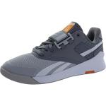 Reebok Men's Lifter PR II Sneakers, Grey/Orange, 9.5