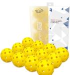 Asbocer USAPA Approved 12-Pack Outdoor Pickleballs
