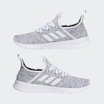 adidas Women's Cloudfoam Pure White Sneakers