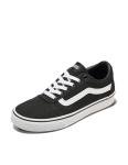 Vans Women's Ward Sneakers, Black/White, Size 39