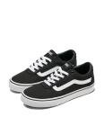 Vans Women's Ward Sneakers, Black/White, Size 39