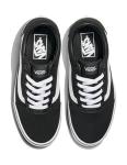 Vans Women's Ward Sneakers, Black/White, Size 39