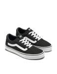 Vans Women's Ward Sneakers, Black/White, Size 39