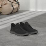 Skechers Men's Hands-Free Slip-in Sneakers, Black