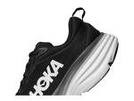 Hoka Bondi 8 Black/White Sneakers - Size 11 Wide