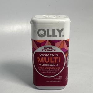 Women's Omega-3 Softgels for Health Support