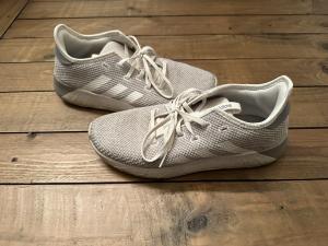 adidas Women's Cloudfoam Pure White Sneakers