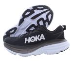 HOKA ONE ONE Bondi 8 Women's Sneakers, Black/White