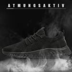 Women's Lightweight Slip-On Athletic Sneakers - Black