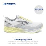 Brooks Women's Levitate 6 Sneakers - White/Oyster